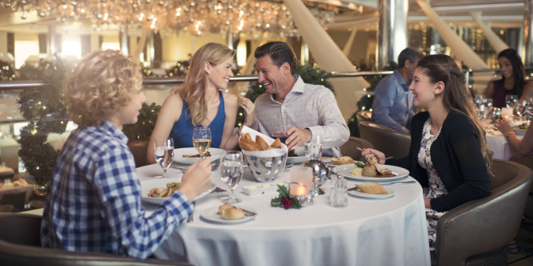 Cruise Ship Dining Times Early, Late, Or Anytime-2693
