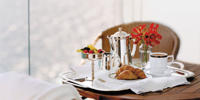 holland america cruise room service balcony