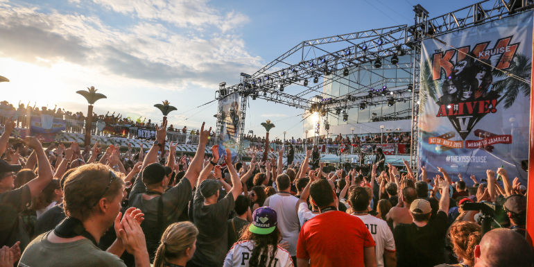 kiss kruise music cruise rock roll
