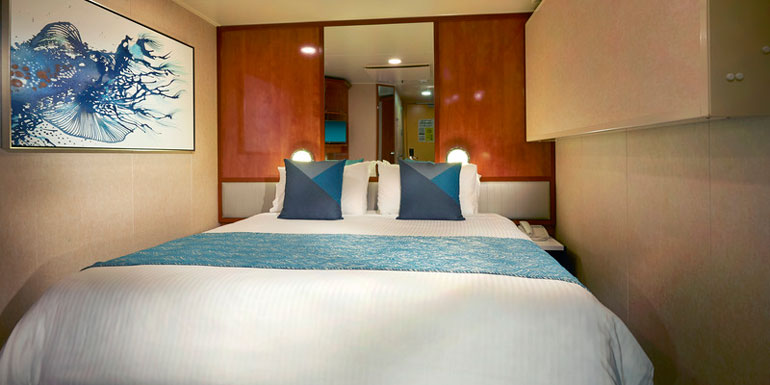 inside cabin balcony cruise ship upgrade