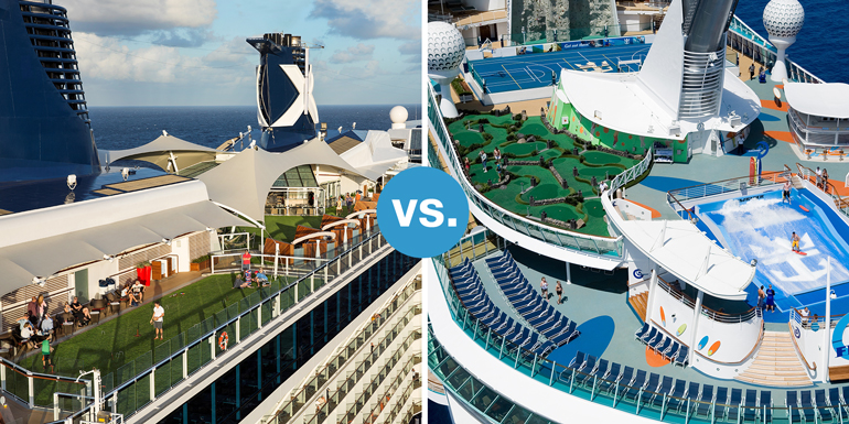 celebrity cruise versus royal caribbean