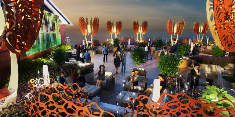 celebrity edge rooftop garden grill barbecue