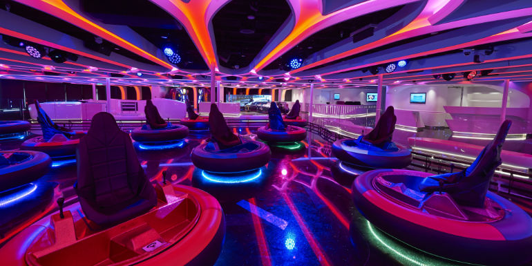 norwegian joy galaxy pavilion laser tag