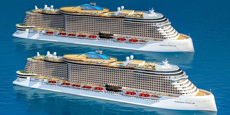 norwegian line announces new cruise ships